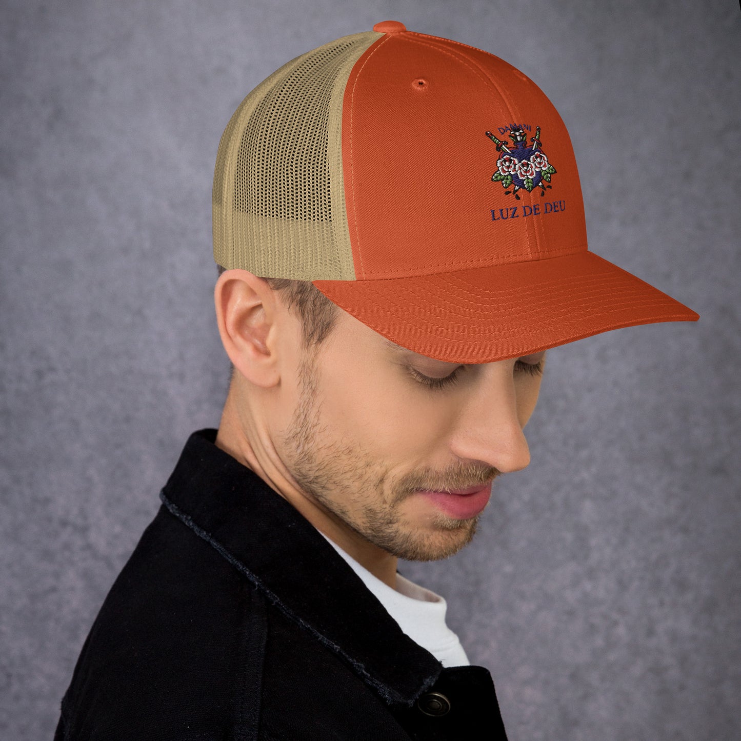Damani Collection Luz De Deu Trucker Hat