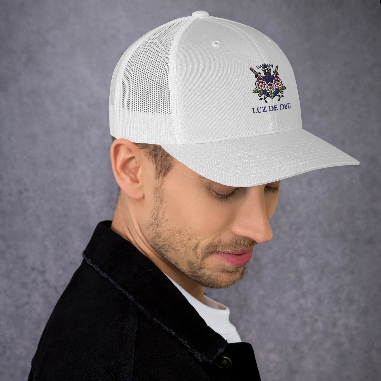 Damani Collection Luz De Deu Trucker Hat