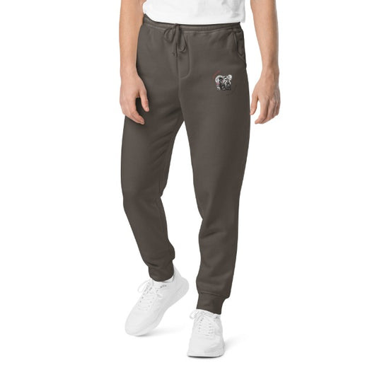 Damani Abstract Moon Knight Embroidery sweatpants