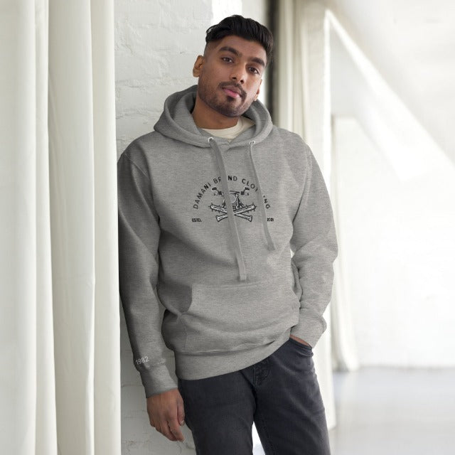 Damani Collection Motorcycle Logo Hoodie