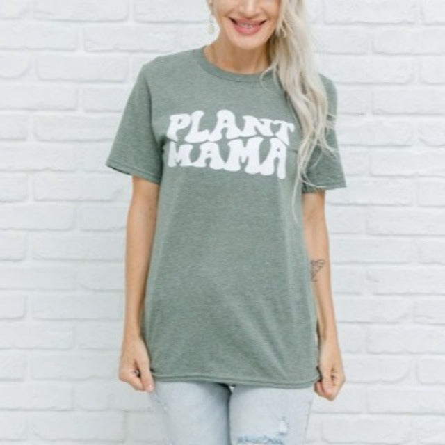 Green Thumb Planet Mama T-Shirt