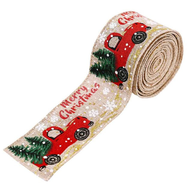 Christmas Tree Ribbon Decor