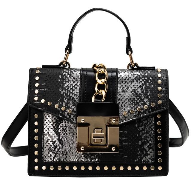 Luxury Rivet Chain Handbag