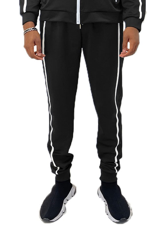 New Men's Striped Track Suit Joggers