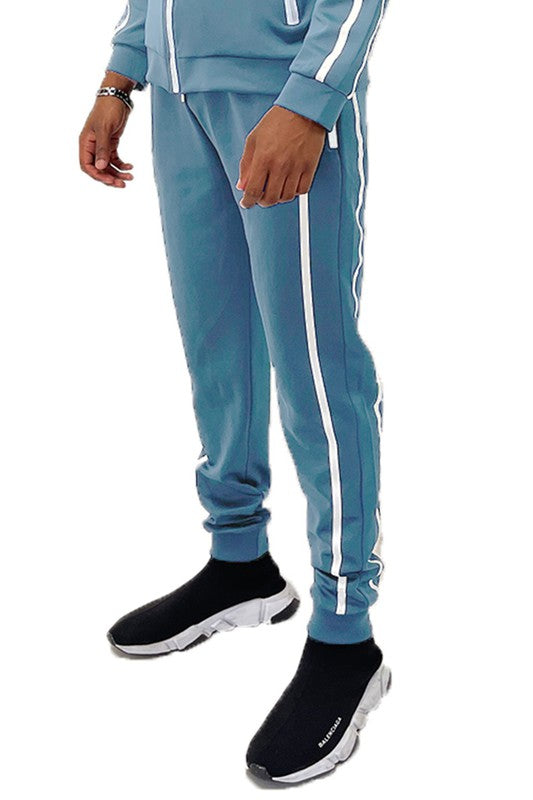New Men's Striped Track Suit Joggers
