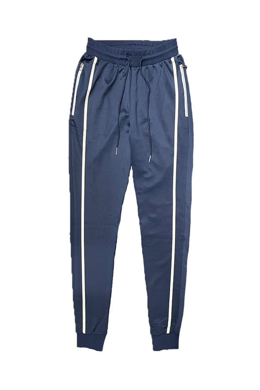 New Men's Striped Track Suit Joggers