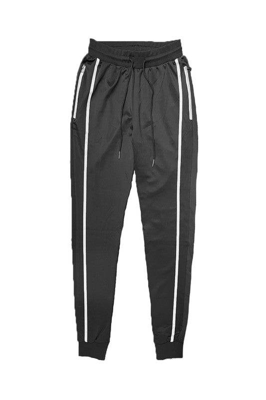 New Men's Striped Track Suit Joggers