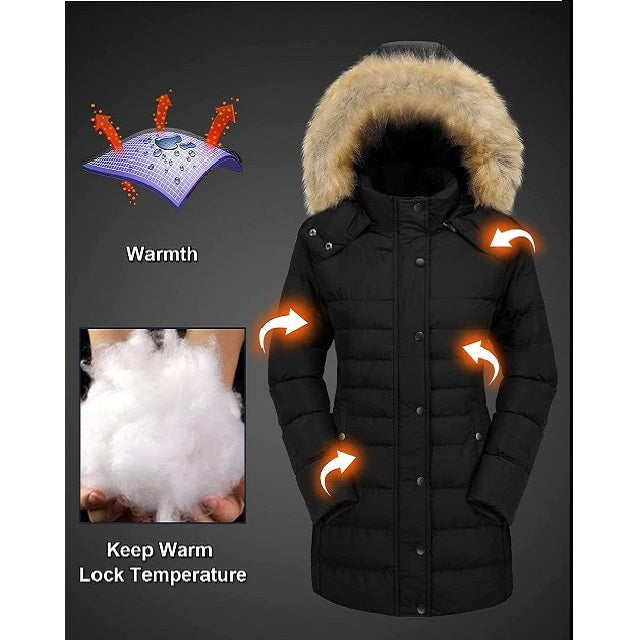 Thick Puffer Parka Coat