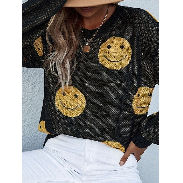 Smiley Face Sweater