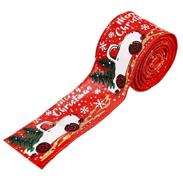 Christmas Tree Ribbon Decor