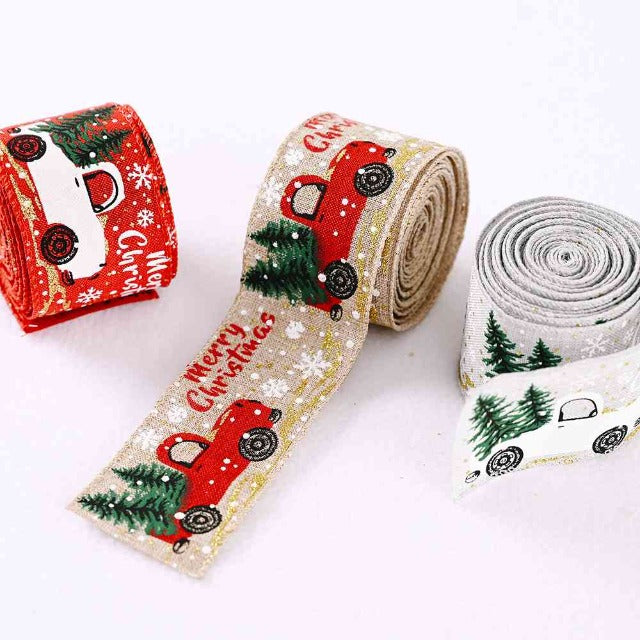 Christmas Tree Ribbon Decor