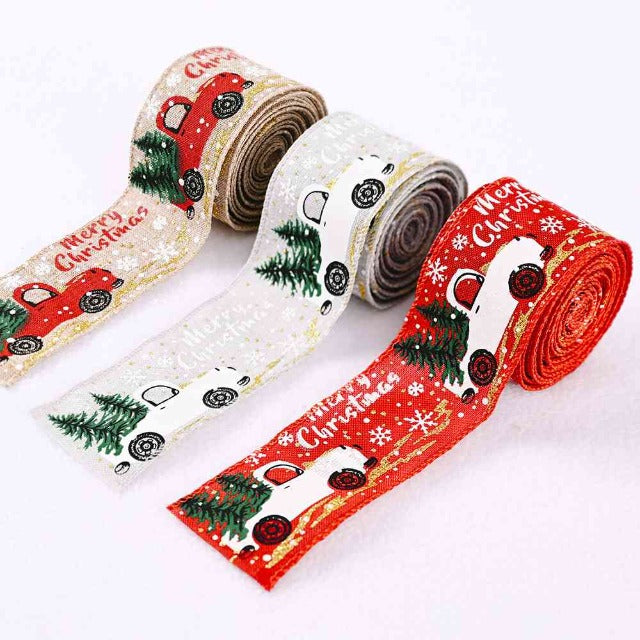 Christmas Tree Ribbon Decor
