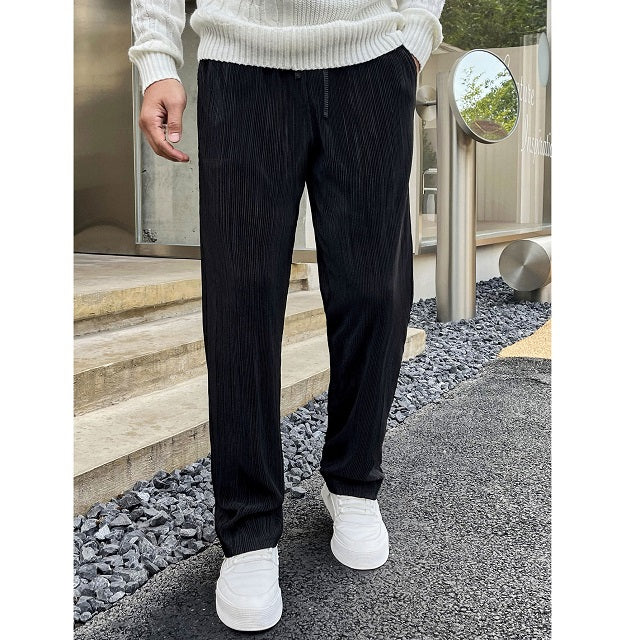 Men's Slant Pocket Straight Leg Pants