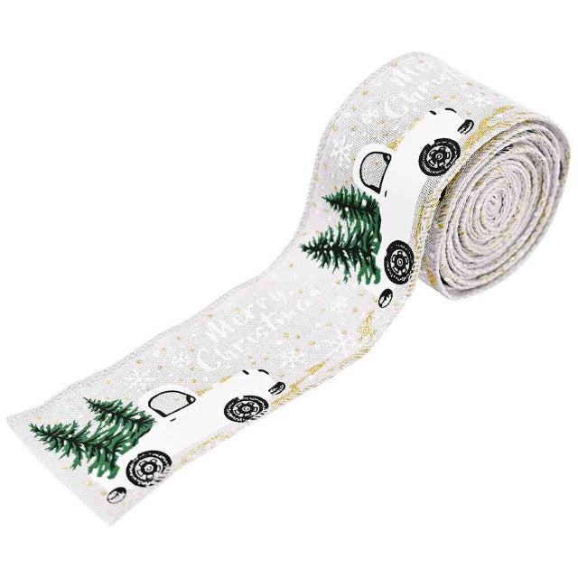 Christmas Tree Ribbon Decor