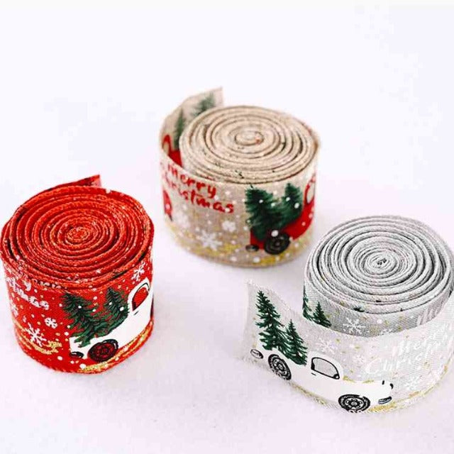 Christmas Tree Ribbon Decor