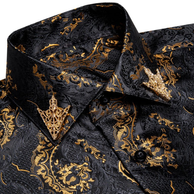 Classic Formal Wear Button -Up Shirt
