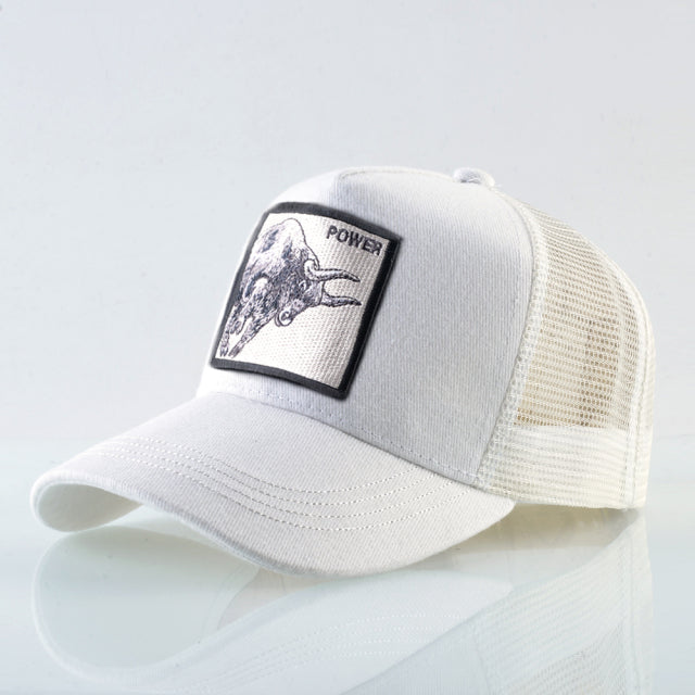 Animal Embroidered Baseball Snapback