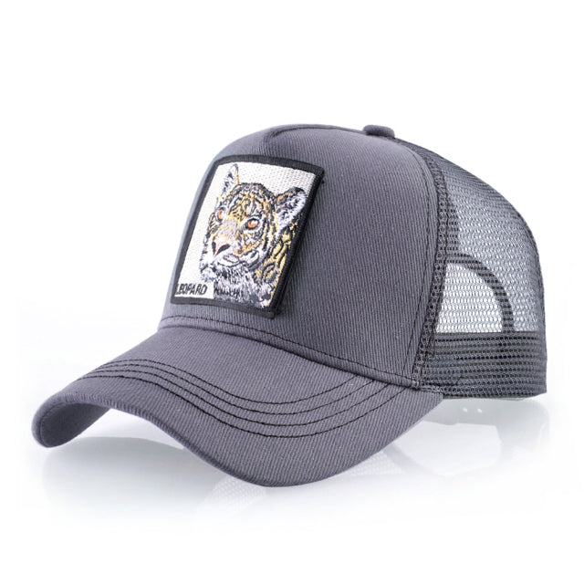 Animal Embroidered Baseball Snapback