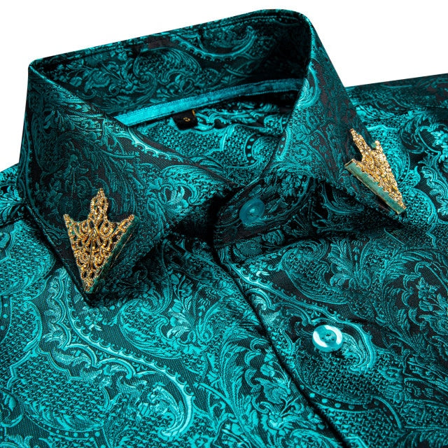 Classic Formal Wear Button -Up Shirt