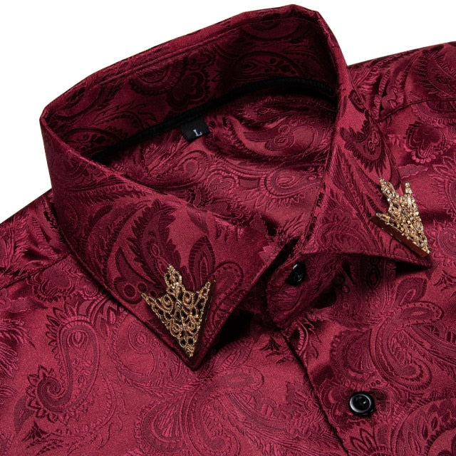 Classic Formal Wear Button -Up Shirt