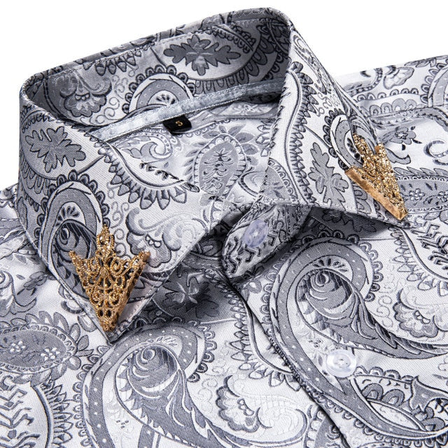 Classic Formal Wear Button -Up Shirt