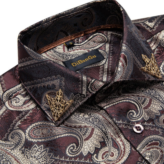 Classic Formal Wear Button -Up Shirt