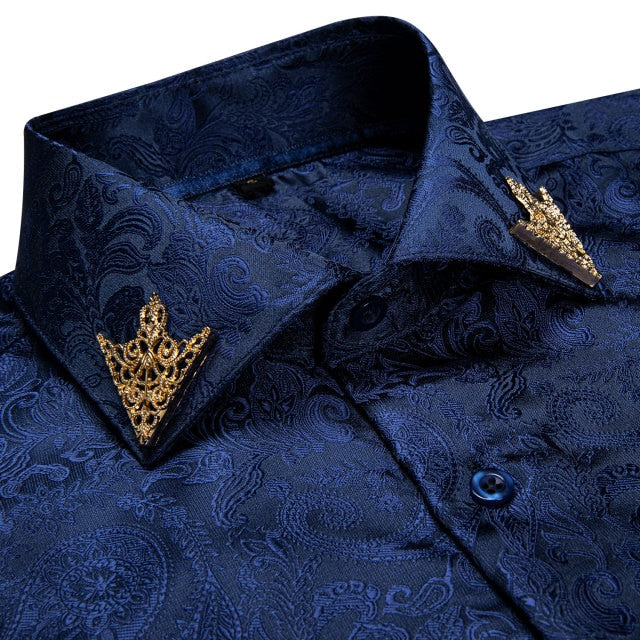 Classic Formal Wear Button -Up Shirt