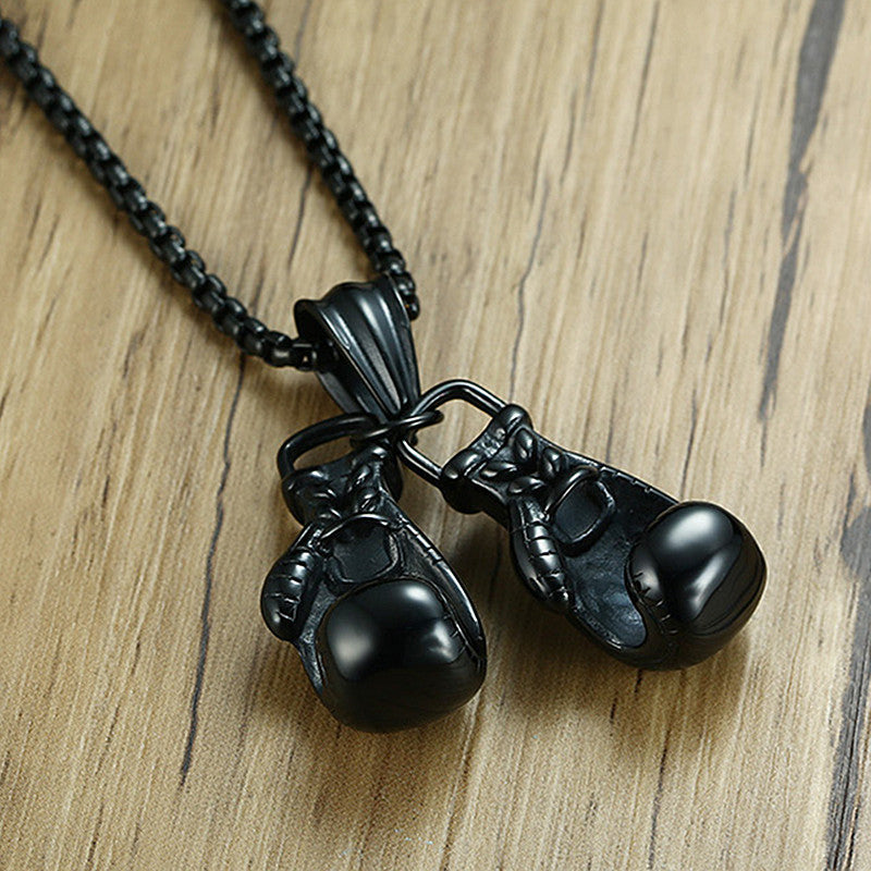 Boxing Glove Pendant Necklace