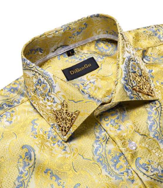Classic Formal Wear Button -Up Shirt