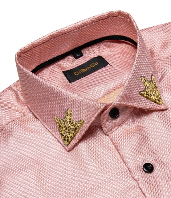 Classic Formal Wear Button -Up Shirt