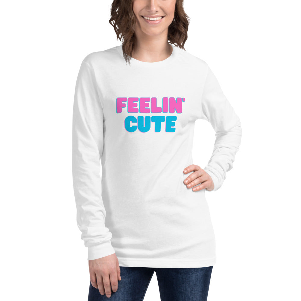 Feelin' Cute Long Sleeve Tee