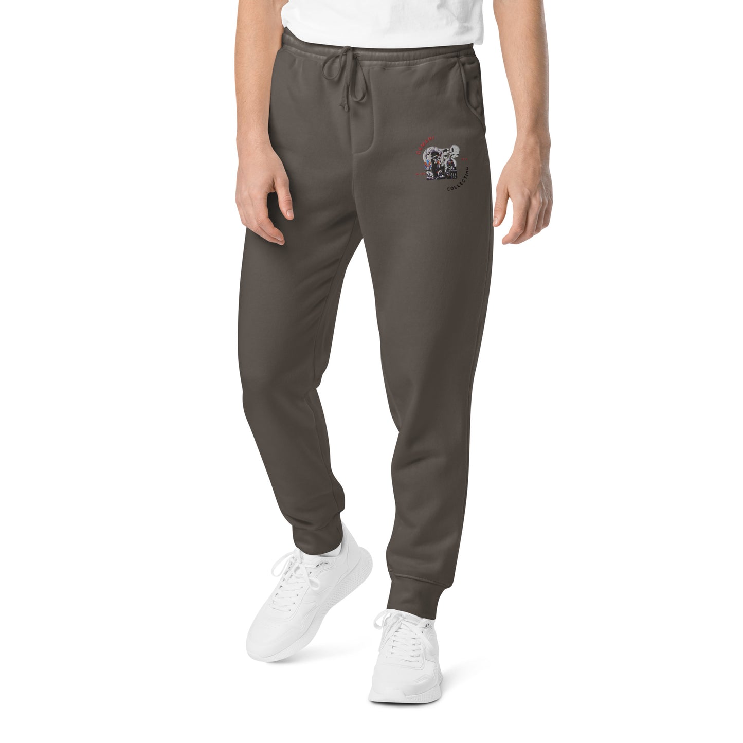 Damani Brand Abstract Moon Pigment-Dyed Sweatpants