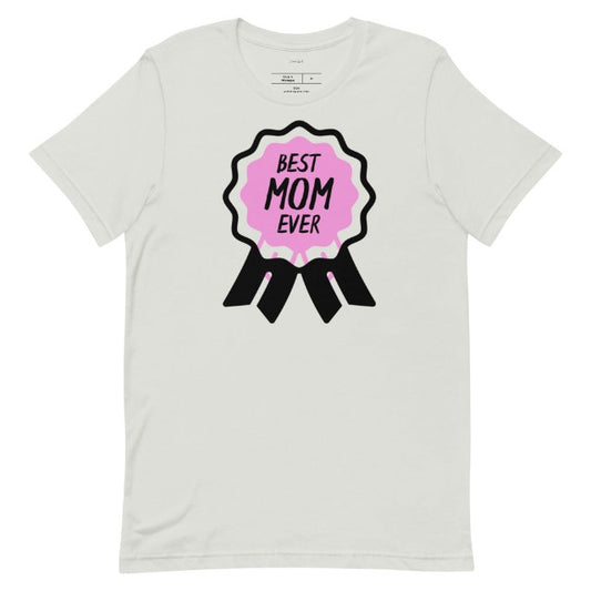 Best Mom Ever Ribbon T-Shirt