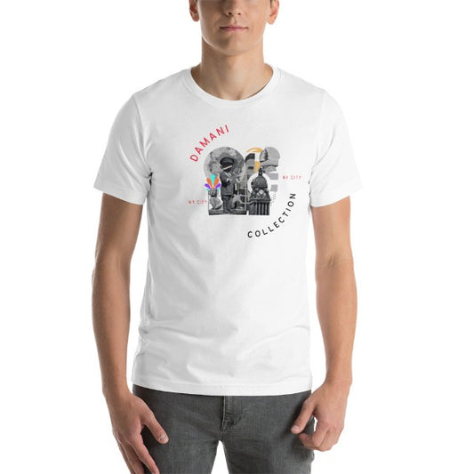 Damani Collection Abstract Collage T-Shirt