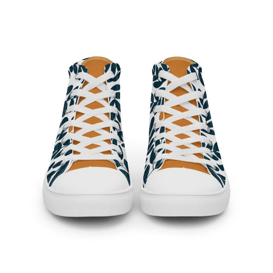 Women's Abstract Canvas Sneakers