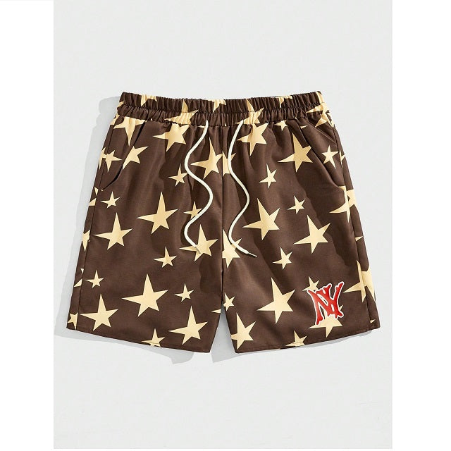 Men's Star Print Shorts