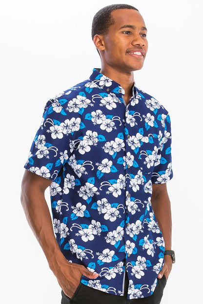 HAWAIIAN BUTTON DOWN SHIRT