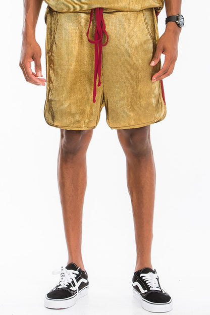 Men's Metallic Flick Shorts