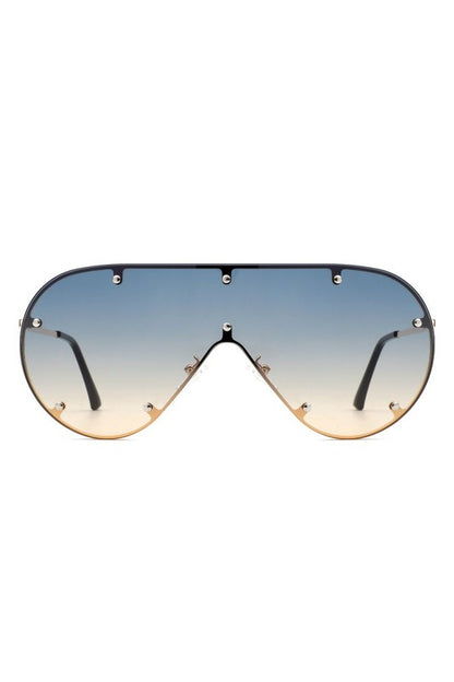 Fashion Retro Oversize Aviator Sunglasses