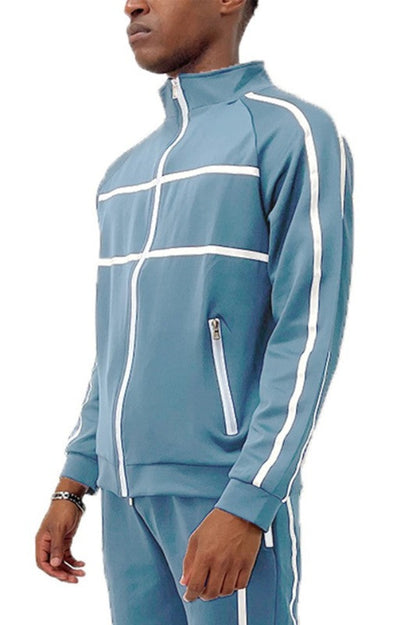 Tape Stripped Track Jacket
