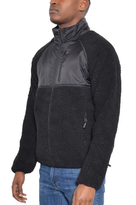 Men's Sherpa Fleece Jacket
