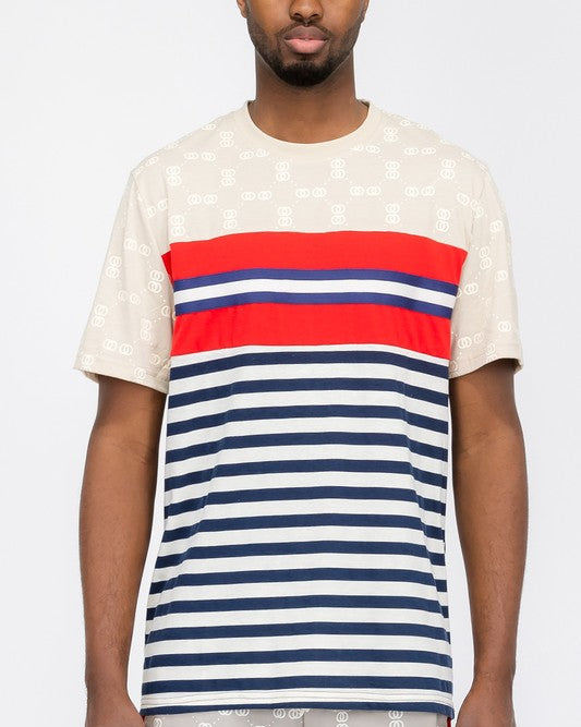 Chain Link Print T-Shirt
