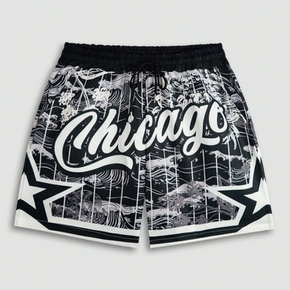 Men's Anime Woven Shorts