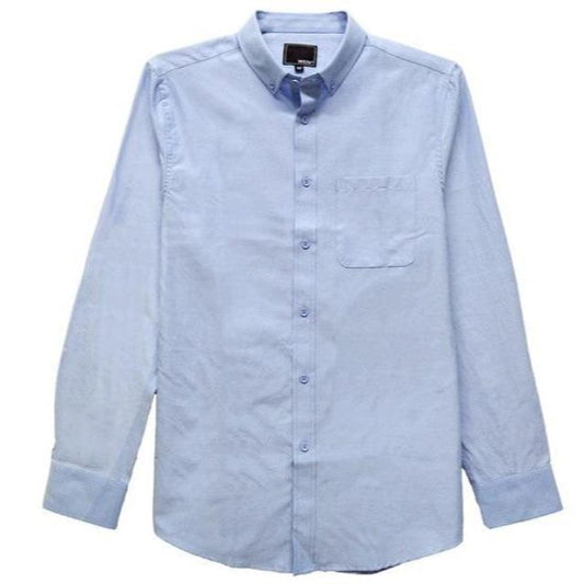 Men's Casual Long Sleeve  Solid Color Button Down Shirts