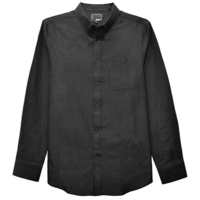 Men's Casual Long Sleeve  Solid Color Button Down Shirts