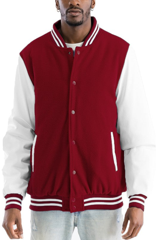 Sporty Varsity Jacket