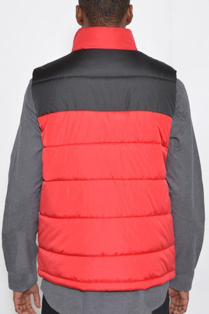 Winter Two Tone Padded Vest