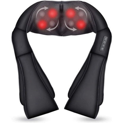 Heated Rolling Neck and Shoulder Massager