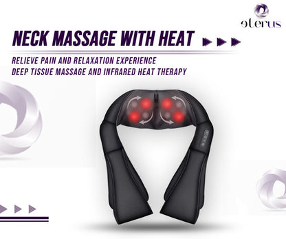 Heated Rolling Neck and Shoulder Massager