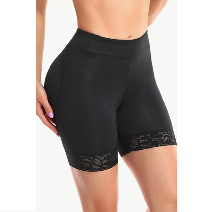 Lace Trim Mid-Thigh Pull-On Shaper